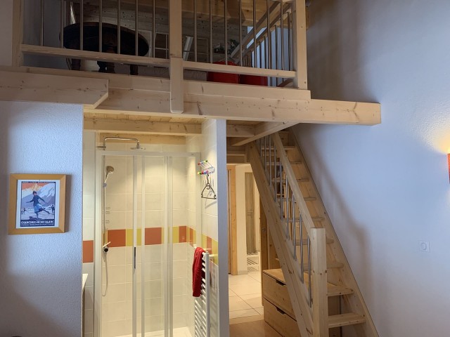Appartement 202A Résidence Mont Royal Châtel Salle de douche