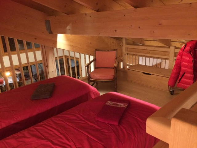 Appartement 202A Résidence Mont Royal, Mezzanine 2 lits simples, Châtel, Portes du Soleil vacances Soleil
