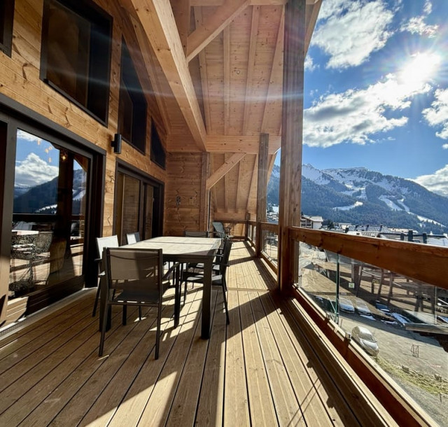 Appartement 301, Résidence Le Panorama, Châtel, Balcon terrasse, Bien-être en station