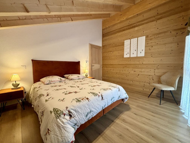 Appartement 301, Résidence Le Panorama, Châtel, Chambre double, Location hébergement