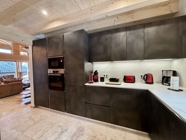 Appartement 301, Résidence Le Panorama, Châtel, Cuisine, Station de ski
