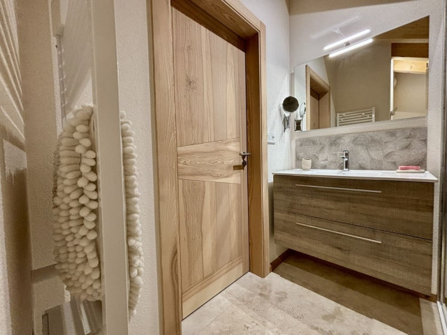 Appartement 301, Résidence Le Panorama, Châtel, Salle de douche, Détente à la montagne