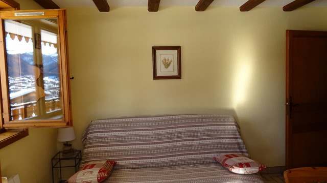Apartment 31 B, residence Le TERROIT, convertible sofa, Châtel Haute-Savoie