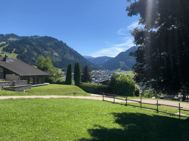 Apartment 31 B, residence Le TERROIT, Patio view, Châtel Mountain 74