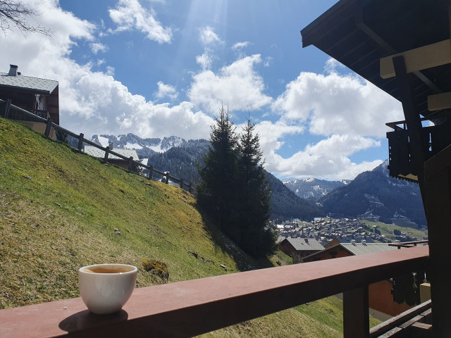 Apartment 37 Residence Yéti 5, Balcony view, Chatel Reservation 74