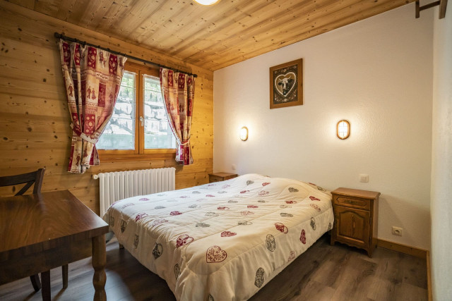 Appartement 4 dans Chalet l'Etrye, Chambre 1 lit double, Châtel Réservation