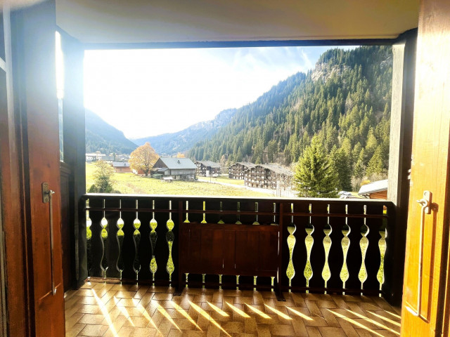 Apartment for 4 people, Chalet de l'Oy, Loy Châtel, Balcony, Abondance Valley (ALT)