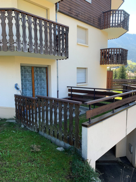 Apartment 5 people, residence les bouquetins, Balcony, French Alps