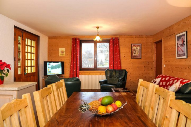 Appartement 5 personnes, Salle à manger, Châtel hiver