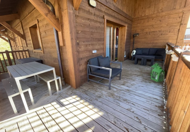 Appartement 5D dans résidence Les Chalets d'Angèle, Châtel, Balcon, Station de ski