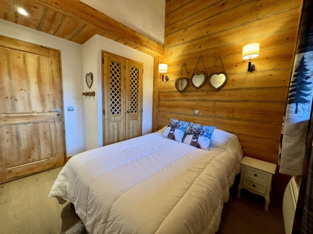 Appartement 5D dans résidence Les Chalets d'Angèle, Châtel, Chambre double, Domaine skiable