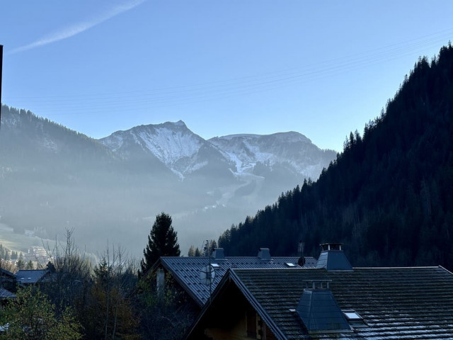Appartement 5D dans résidence Les Chalets d'Angèle, Châtel, Vue, Pistes de ski