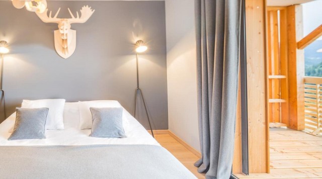 Appartement 6/8 personnes à Châtel résidence 360 centre du village chambre