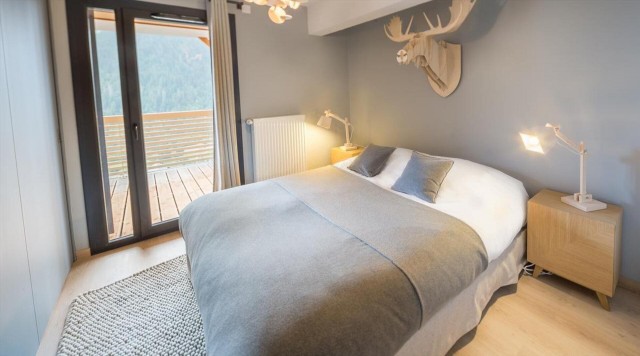 Appartement 6/8 personnes à Châtel résidence 360 centre du village chambre