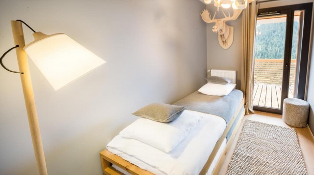 Appartement 6/8 personnes à Châtel résidence 360 centre du village chambre