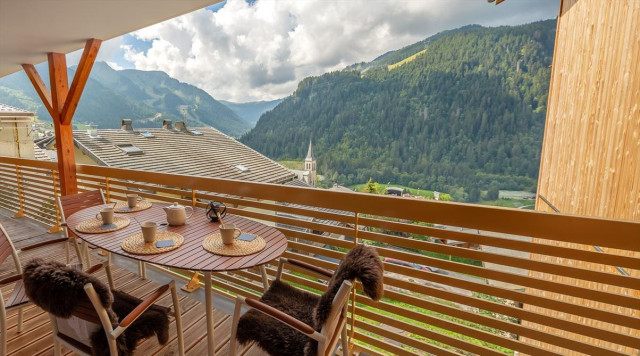 Appartement 6 personnes à Châtel résidence 360 centre du village balcon vue montagne, Châtel 74390