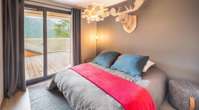 Appartement 6 personnes à Châtel résidence 360 centre du village chambre