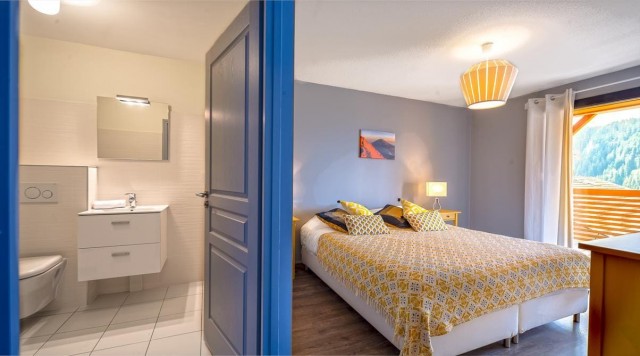 Appartement 6 personnes à Châtel résidence 360 centre du village chambre