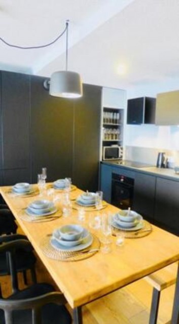 Appartement 6 personnes à Châtel résidence 360 centre du village coin cuisine