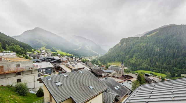 Appartement 6 personnes à Châtel résidence 360 centre du village vue