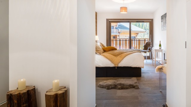 Appartement 6 personnes à Châtel résidence 4 élèments chambre double