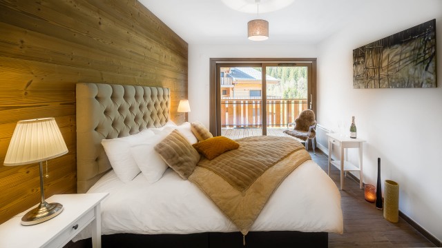 Appartement 6 personnes à Châtel résidence 4 élèments chambre double
