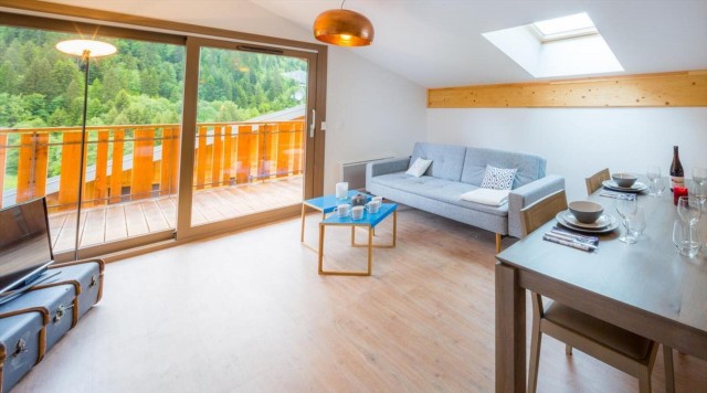 Appartement 6 personnes à Châtel résidence 4 élèments salon