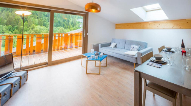 Appartement 6 personnes à Châtel résidence 4 élèments salon, Châtel Mountain 74