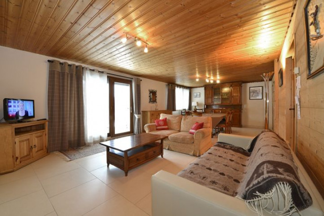 Appartement 6 personnes, Séjour, Châtel hiver