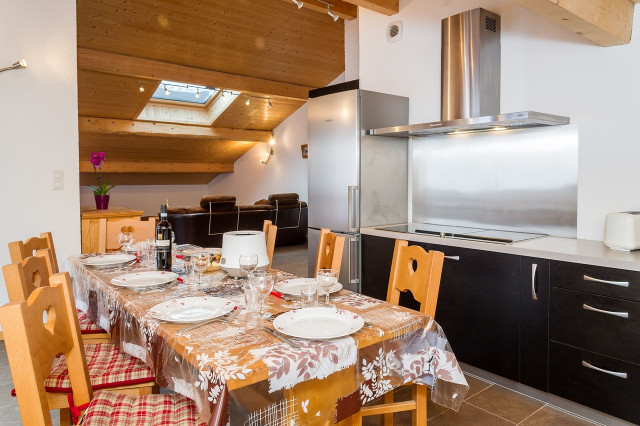 Apartment 7 persons in chalet Bernard, Kitchen, Châtel Linga