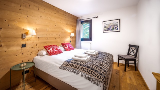 Appartement 8 personnes à Châtel résidence 360 centre du village chambre