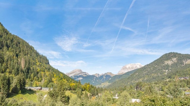 Appartement 8 personnes à Châtel résidence 4 élèments balcon vue montagne