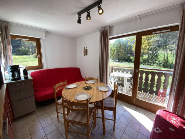 Studio rental Avenières 8A, Châtel near Linga gondola