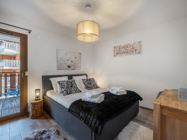 Apartment in Châtel, 4 elements residence, Double bedroom, Châtel Portes du Soleil 