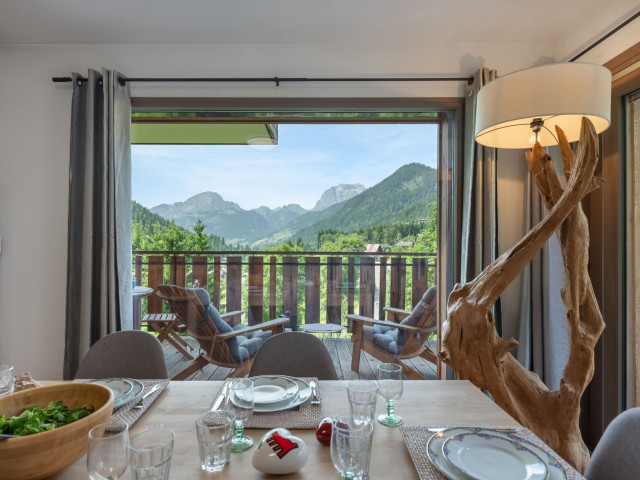 Apartment in Châtel, 4 elements residence, View balcony, Châtel 74390