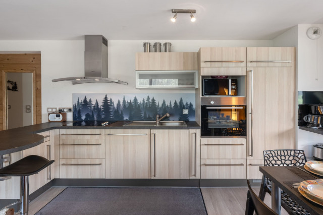 Apartment in Châtel, Bellevue Residence, Kitchen, Châtel Portes du Soleil