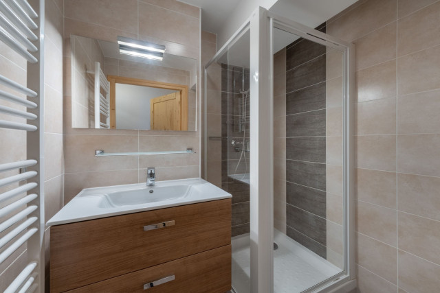 Apartment in Châtel, Bellevue Residence, Bathroom, Châtel Abondance valley