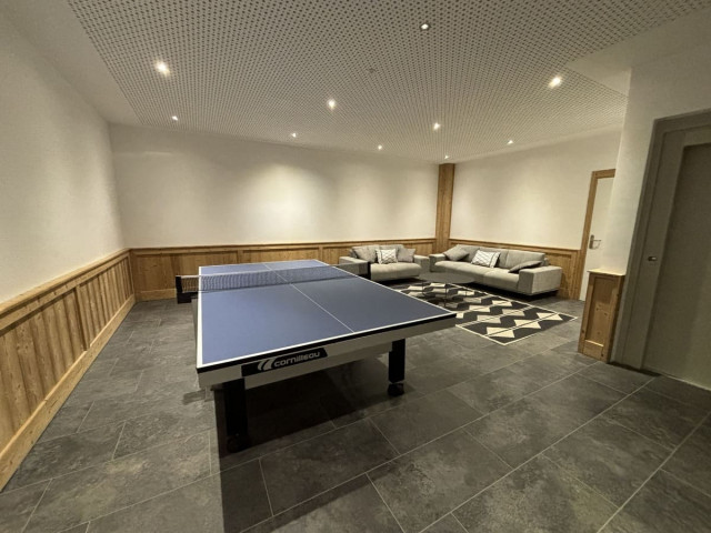 Apartment rental A201, Les Perles de Savoie Châtel, pool table