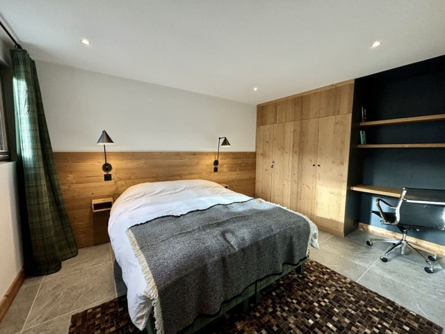 Appartement Alchimie 12C à Châtel, chambre lit double