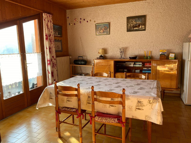 Appartement Bel Horizon 2, salle à manger, Châtel Haute-Savoie