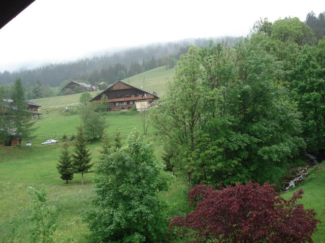 Appartement Bel Horizon 2, vue extérieure sur Châtel, vacance famille montagne