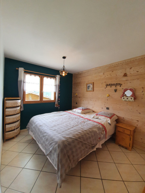 Appartement BOULE DE NEIGE, Chambre lit double, Châtel Abondance