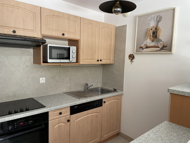 “Boule de Neige” Apartment, kitchen, Châtel 74390
