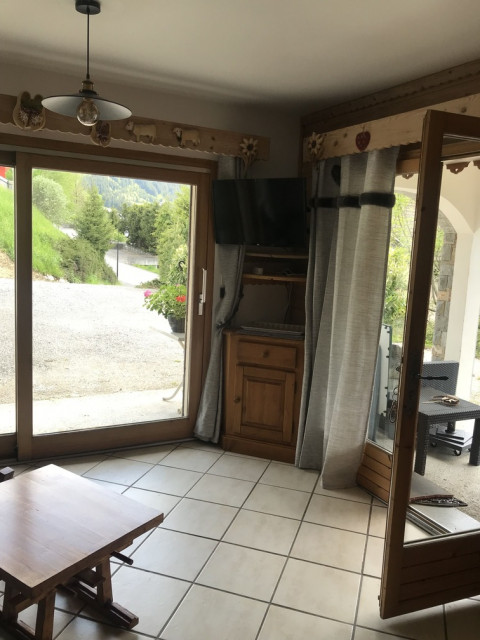 Appartement BOULE DE NEIGE, Séjour avec TV, Châtel Réservation 74