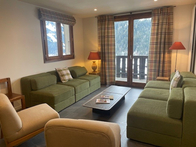 Apartment Caribou 4, Living-room with balcony, Châtel Portes du Soleil