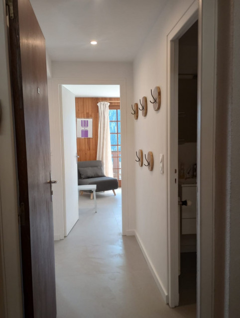 Appartement Caribou n°2, couloir, Châtel Haute-Savoie
