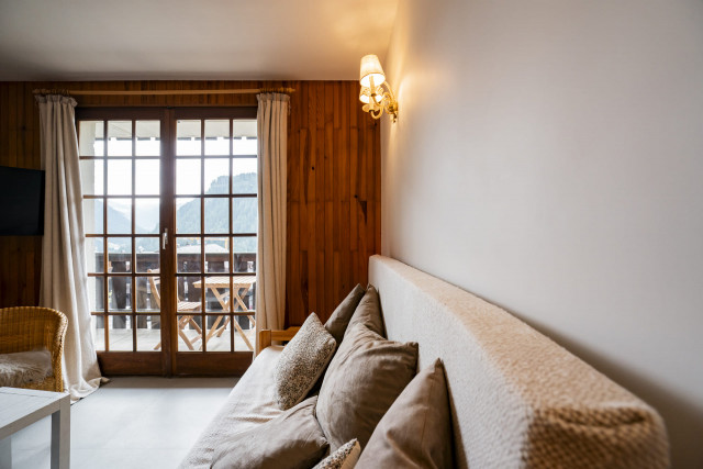 Apartment Caribou n°2, Living room, Châtel Abondance Valley