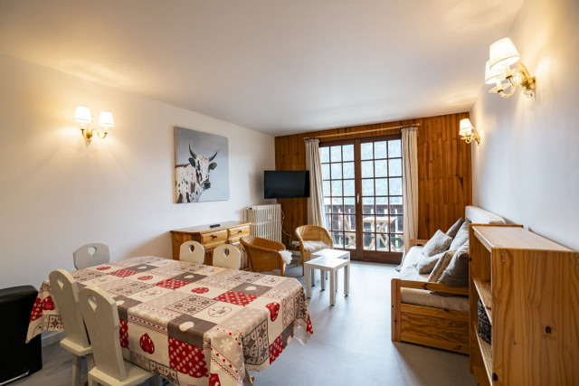 Apartment Caribou n°2, Living room, Châtel Ski Holiday