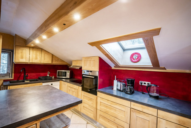 Appartement CHA236, Cuisine, Châtel Haute-Savoie