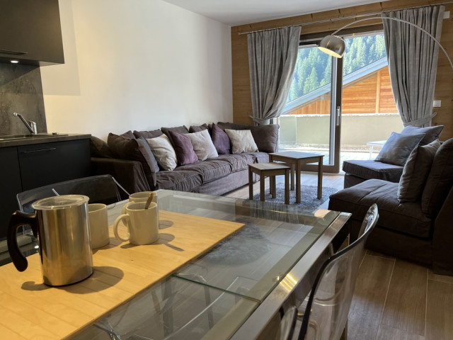 Appartement Chalet des Freinets 2D, salon, Châtel Les Portes du Soleil